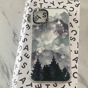 Sleek Black and Gray Phone Case